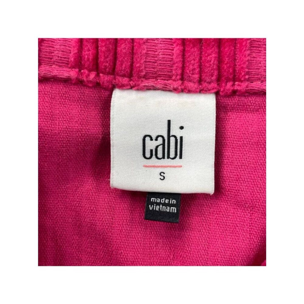 Cabi Cheeky Topper Corduroy Jacket Dark Rose Pink Womens Small - Picture 4 of 8